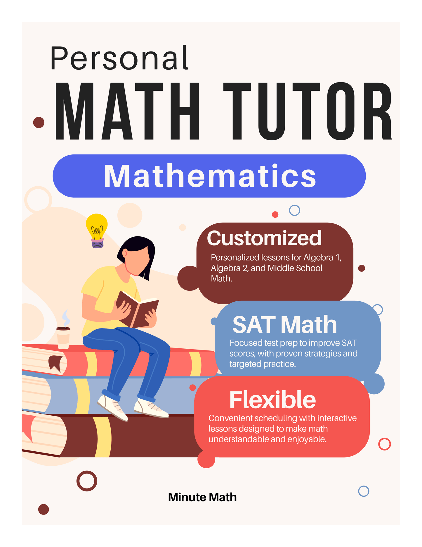 1-on-1 Online Math Tutoring (60 Minutes)