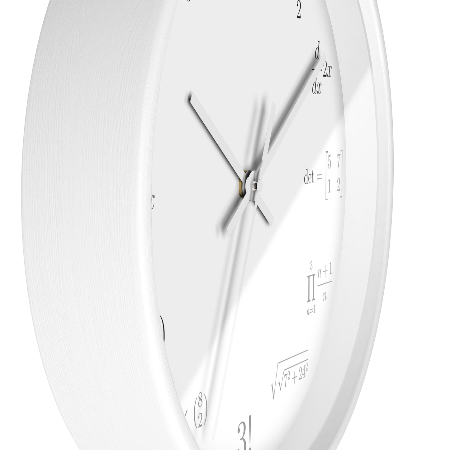 Math Wall clock