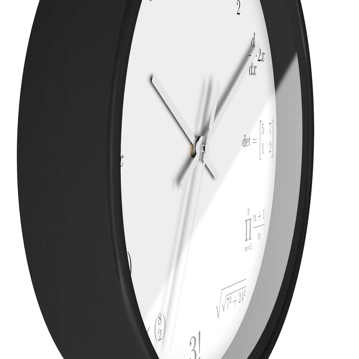 Math Wall clock