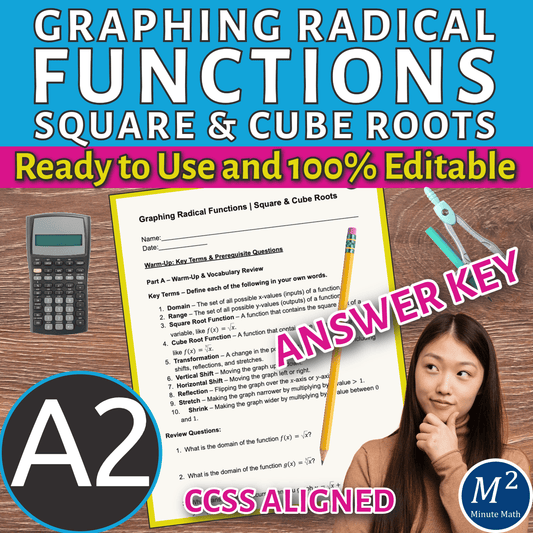 Graphing Radical Functions | Square & Cube Roots